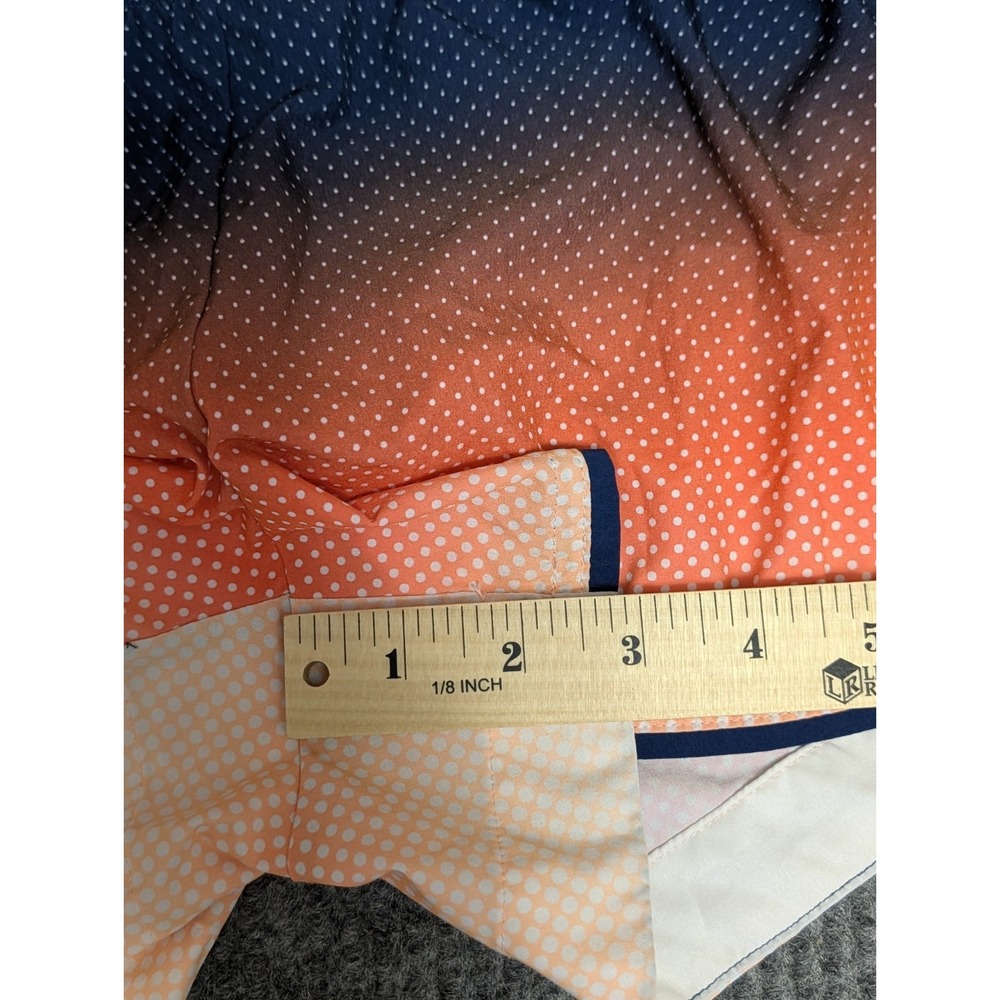 Gap Fit Performance Running Shorts Womens XS Blue Orange Ombre Attached Brief - Picture 9 of 9